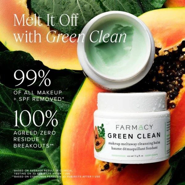 Farmacy Green Clean, Facial Cleansing, Makeup Removal - Image 3