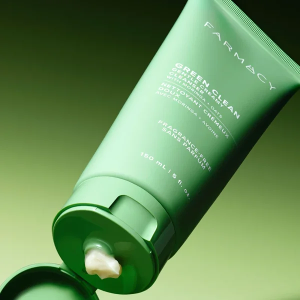 Green Clean Gentle Creamy Cleanser Nourishing + Lasting Hydration - Image 6