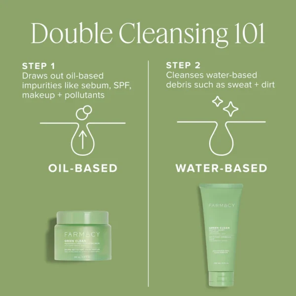 Green Clean Fragrance-Free Cleansing Balm Jumbo 200 ml | 6.8 oz - Image 7