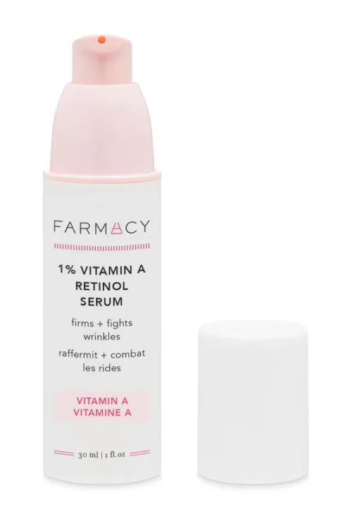 1% Vitamin A Retinol Serum Firms + Targets Fine Lines + Deep Wrinkles