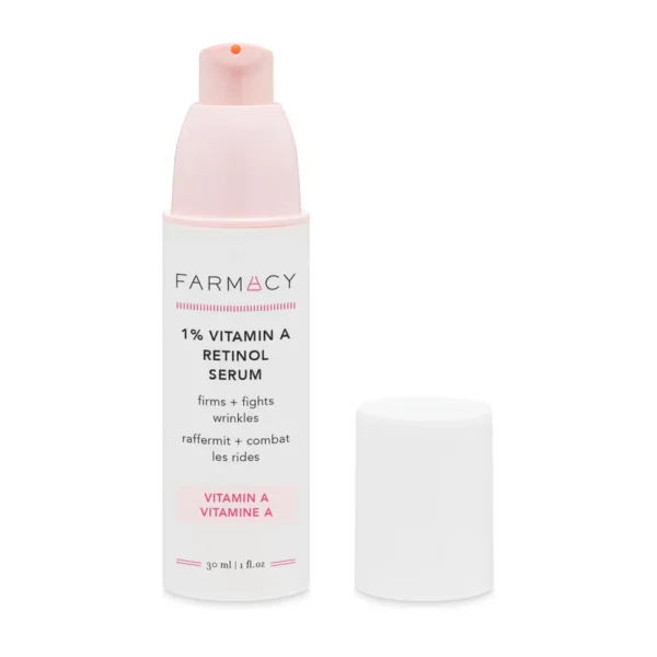1% Vitamin A Retinol Serum Firms + Targets Fine Lines + Deep Wrinkles