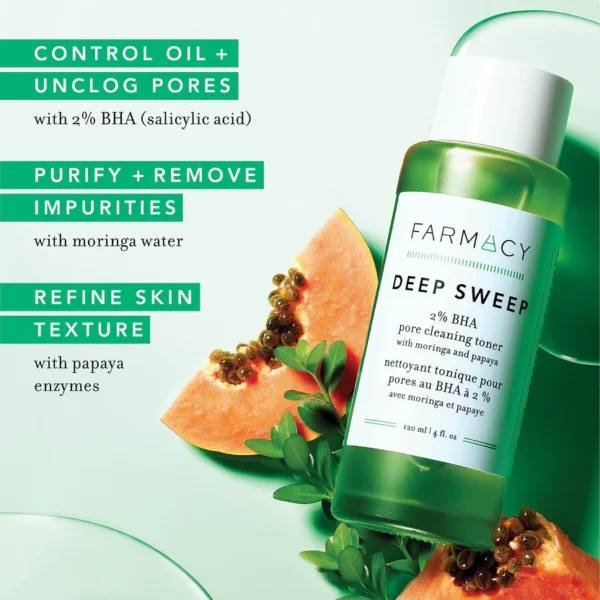 Deep Sweep Pore Cleaning 2% BHA Toner 120 ml | 4 oz - Image 6